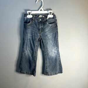 Jeans with heart details on back pockets